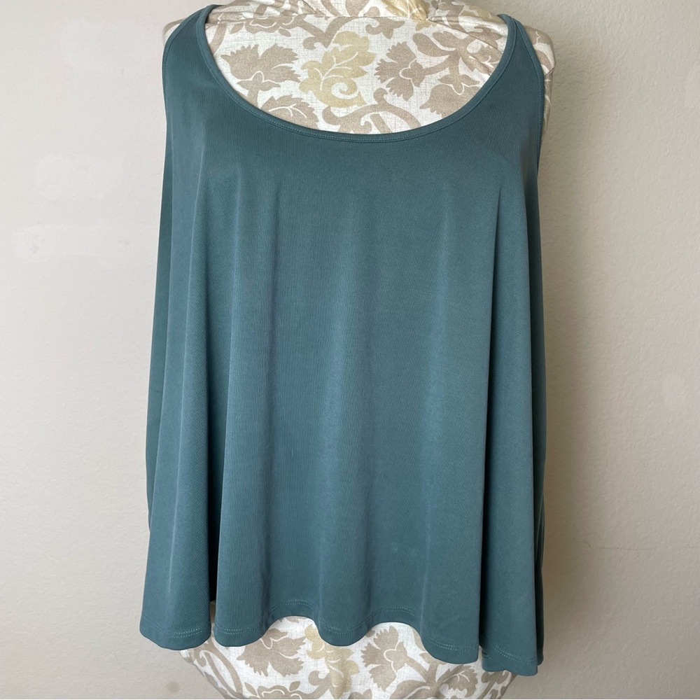 Old Navy Power-Soft Strappy Tank - Teal Size XXL